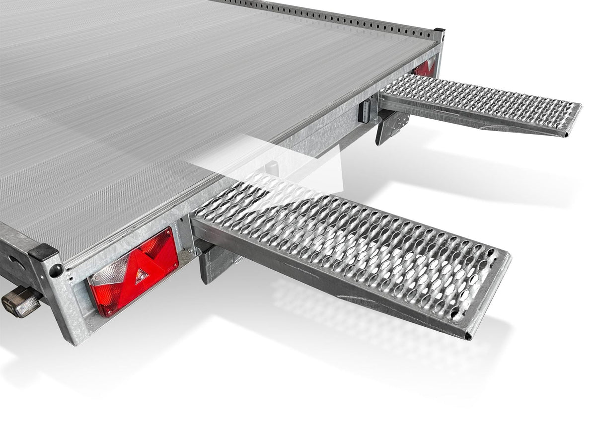 Remorque porte-voitures multi-usage