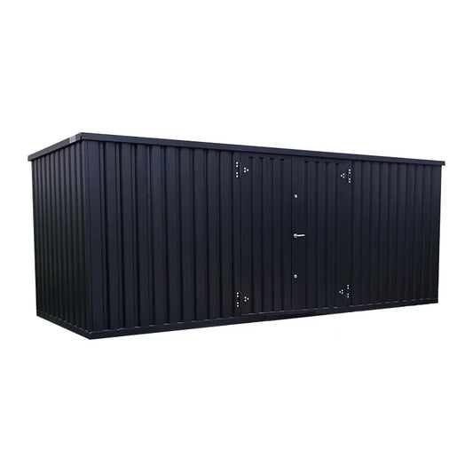 Conteneur de stockage de 5 x 2 mètres – avec double porte