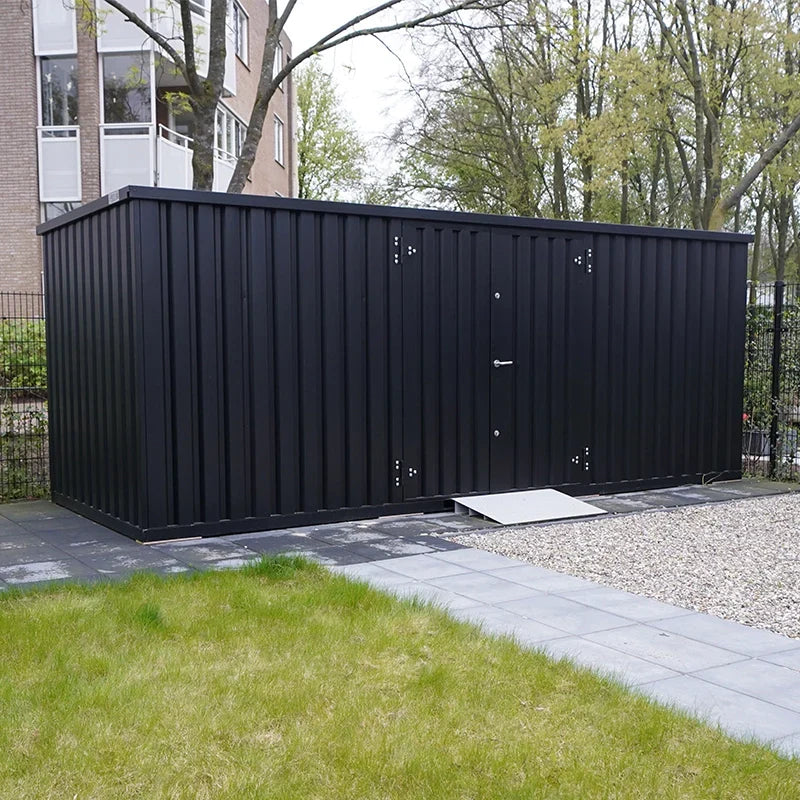 Conteneur de stockage de 5 x 2 mètres – avec double porte