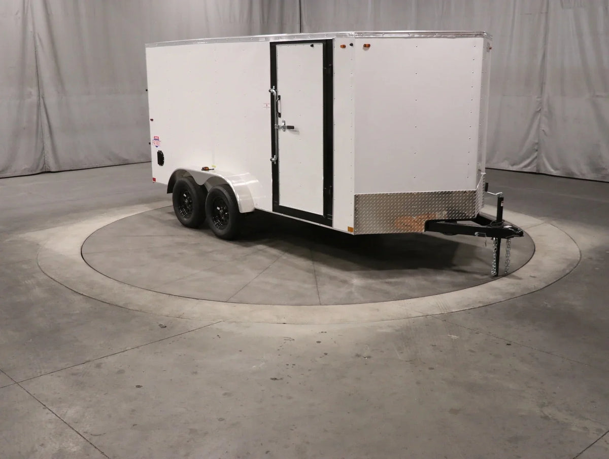 Remorque cargo fermée 7×14 – Remorque utilitaire robuste pour le transport d'équipements