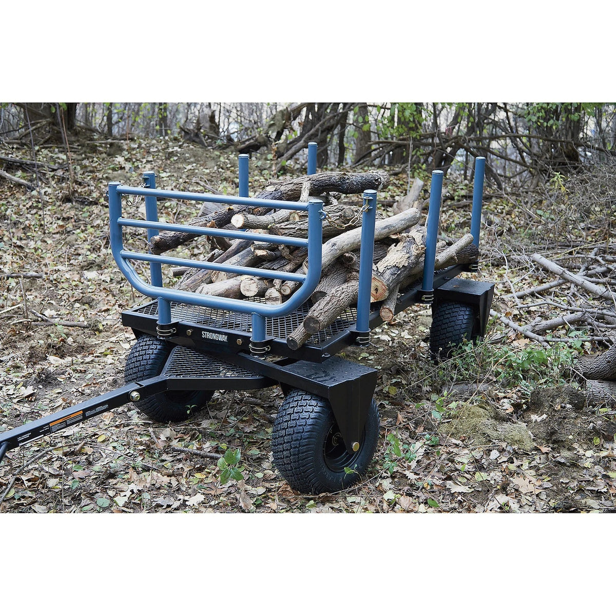 Wagon forestier 3 en 1 robuste